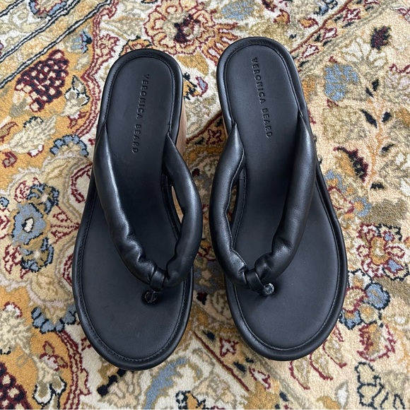 Veronica Beard Flip Flop Wedge - Picture 11 of 11